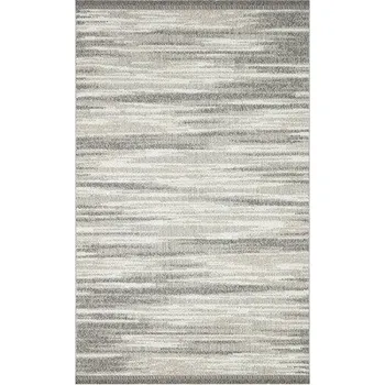 Koberec Kusový koberec Motto 01 grey/white 80x150 cm