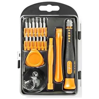 Sada nářadí Nedis CSTS10017 - Sada nářadí pro Opravu Počítačů, Smartphonů a Elektronických Zařízení | 17-in-1