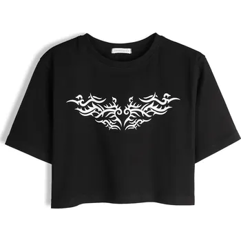 Dámské tričko GATE Bavlněné tričko s potiskem 36 625-0322/89