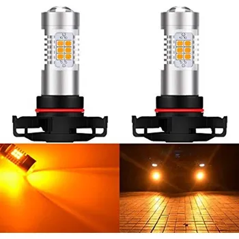 Autožárovka LED H16 12-24V canbus oranžová žárovka motoLEDy 600