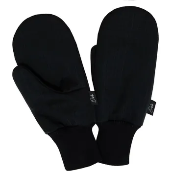 Módní doplněk ESITO | Dámské palčáky s beránkem Lady Lamb Black Velikost: S