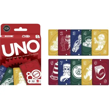 Mattel UNO 80. VÝROČÍ MATTEL