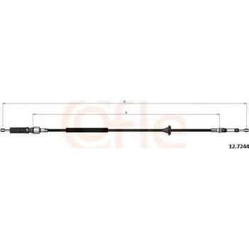 Tazne lanko, rucni prevodovka COFLE 12.7244