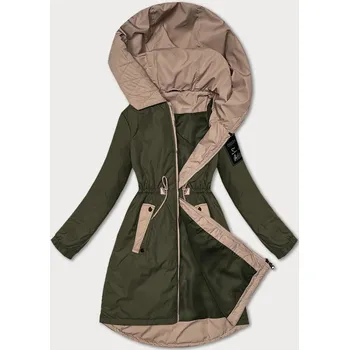 Dámská cargo bunda Dámská khaki bunda se stahováním v pase SWEST, odstíny zelené XXL (44) i392_24836-48