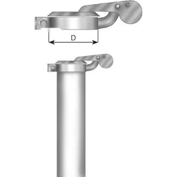 Výfukový systém Destova klapka, koncova trubka DINEX DIN98427