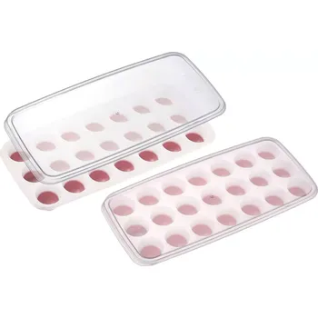 Tvořítko na led WESTMARK Stixx Forma na led, 2 × 21 kostek, s víkem PP