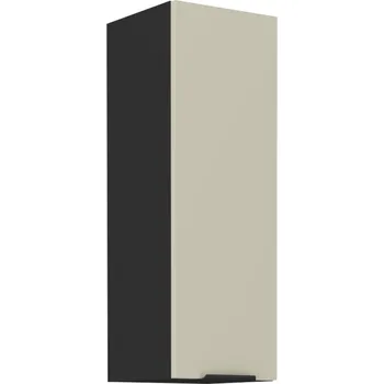 Kuchyňská linka Horní skříňka, cashmere / černá, ARAKA 30 G-90 1F