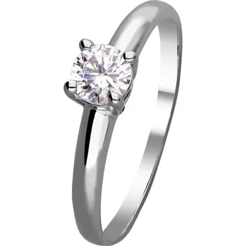 Prsten Zlaton Prsten bílé zlato se zirkonem vel.51 1.45g 000353004250