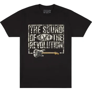 Pánské tričko EVH Revolution Tee Black M + prodloužená záruka 3 roky