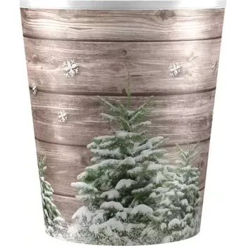 Vánoční dekorace Obal CHRISTMAS STROMEK/vánoce/d14cm/P
