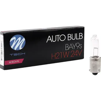 Autožárovka ZAROWKA 24V H21W 21W BAY9S