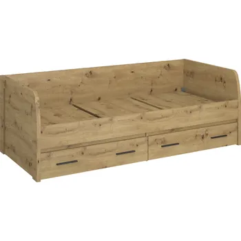 Ložnice Postel 2S, 90x200, dub artisan, AIRON