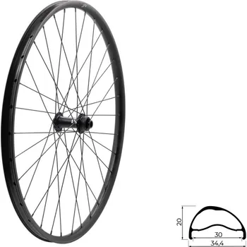 Sport Kellys | Zapletené kolo přední KLS SEGADOR 30 SL DSC F, 27,5", black