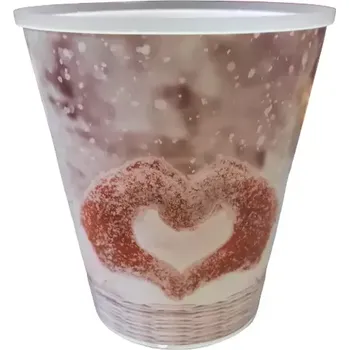 Obal CHRISTMAS SRDCE/vánoce/d11cm