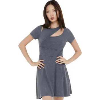 Dámské šaty šaty dámské KILLSTAR x KIHILIST - Fallen Vault - Black - XXL