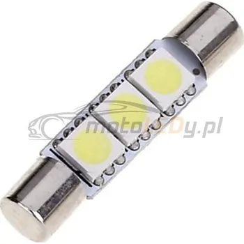 Autožárovka LED TY-T6 12V 0,75W CANBUS 28mm motoLEDy 224