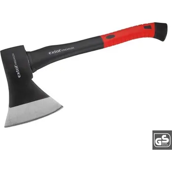 Zahradní nářadí Extol Premium 8871227 | Sekera, sklolaminátová pogumovaná násada 1400 g, 720 mm
