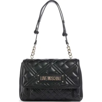 Love Moschino Quilted - Taška přes rameno v černá, imitace kůže, 232357 | Kabelky pro ženy & muže