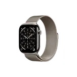 Apple Watch 11 GPS+Cell 46mm Titan Natural + Natural Milanese Loop - S/M + Next neomezeně XL
