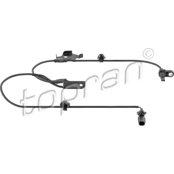 Přislušenství brzdového systému Snímač, počet otáček kol TOPRAN 622 763