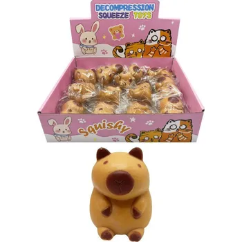 Zvířátko mačkací Kapybara Hnědá