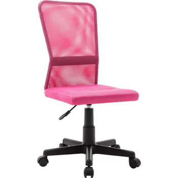 Kancelářská židle růžová 44 x 52 x 100 cm síťovina textil IM_289513
