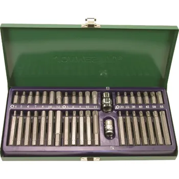 Bit Sada 40 bitů (IMBUS, TORX, XZN), adaptér 1/2” a 3/8” - JONNESWAY S29H4140S