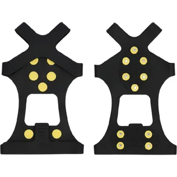 Protiskluzové horolezecké lezecké mačky velikost S 25–34 Vysoce elastický TPE s ocelovými hřebíky pro turistiku a lezení