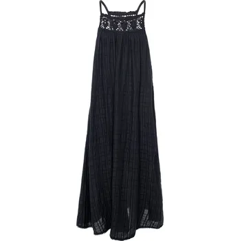 Dámské šaty Dámské Šaty SUPERDRY VINTAGE LONG HALTER CAMI DRESS W8011411A98T – Tmavě modrá S