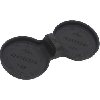 Polep vozidla Silikonová podložka pod tácky pro Tesla Model Y Juniper 2025 Launch Model 3 Highland 2024 Protiskluzová vodotěsná podložka na pití 16,5x7,5 cm