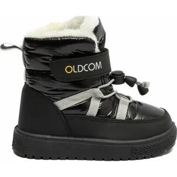 Dívčí obuv Dětské sněhule Oldcom YETTY 25 Černá, Bílá