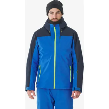 WEDZE Pánská lyžařská a snowboardová bunda hřejivá nepromokavá JKT 500 2XL MODRÁ