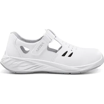 Pracovní obuv ARTRA Obuv ARMEN 9003 1010 S1 bílá sandál s ocelovou špicí ARMEN 9003 1010 S1/39 Bílá 39