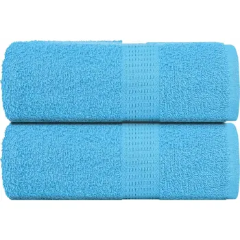 Utěrka Ručníky pro hosty FROGN 2 ks tyrkysové 30x50 cm 360 g/m² IM_136971