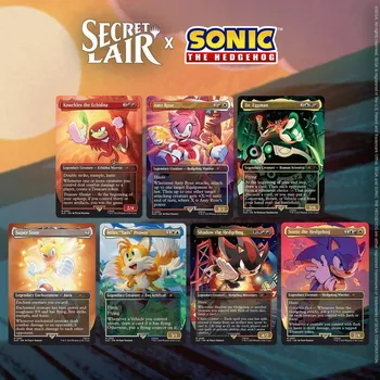 Sběratelská karetní hra Magic: The Gathering Secret Lair x Sonic: Friends & Foes