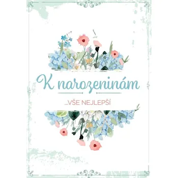 Pavona Přání k narozeninám Vše nejlepší