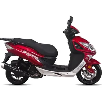 malá motorka Skútr Sunway Falcon 125CC 4T Barton Motors červená