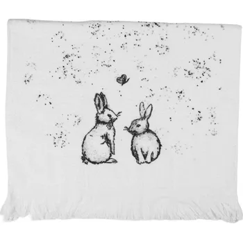 Utěrka Kuchyňský froté ručník s králíčky Bunny Buddies 2 – 40x66 cm