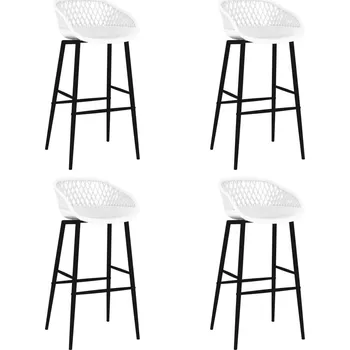 Barová židle Barové židle 4 ks bílé IM_248162