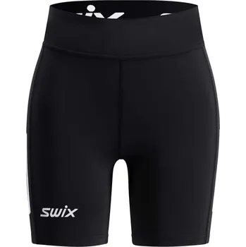 Dámské kraťasy Dámské šortky Swix Pace High Waist Half Tights Black XS