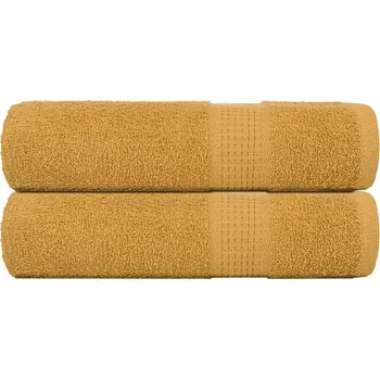 Utěrka Ručníky do sprchy FROGN 2 ks zlaté 70 x 140 cm 360 g/m² IM_136809