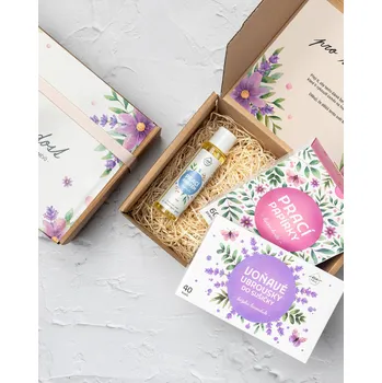 Dárkový potravinový koš Dárkový balíček "Praní je radost"