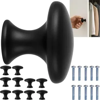 Nábytkové kování Ruhhy 25679 nábytkové úchytky černé 10 ks