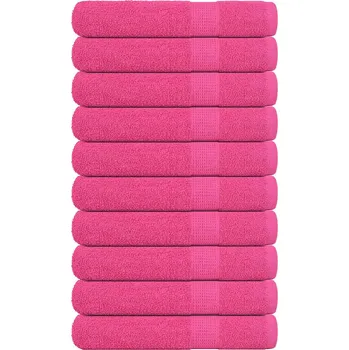 Utěrka Saunové osušky FROGN 10 ks růžové 80x200 cm 360 g/m² IM_137057