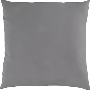 Povlak na dekorativní polštářek Kvalitex Povlak na polštář flanelový - 40x40 cm - světle šedý