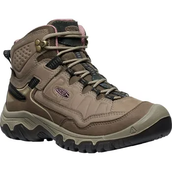 Dámská treková obuv Dámské boty Keen Targhee IV Mid WP Women brindle/nostalgia rose 5,5UK