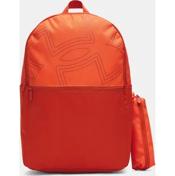 Unisexový batoh Under Armour Essential Printed BP-ORG - unisex Under Armour černá | bílá | oranžová 3404505
