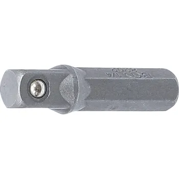Gola hlavice Adaptér z 6-hran 1/4" pro nástrčné hlavice na 4-hran 1/4", 30 mm