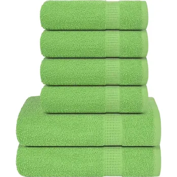 Utěrka 6dílná sada ručníků FROGN jablečně zelená 360 g/m² IM_137093