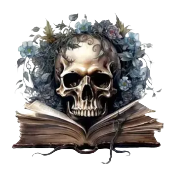 Nášivka Nažehlovací obrázek - grimoár IV (15,0 x 15,0 cm)